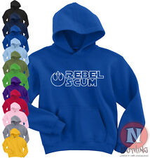 Rebel Scum Kapuzenpullover Sci Fi Geek Star Wars Beitritt zur Rebellion Han Solo Kapuzenpullover