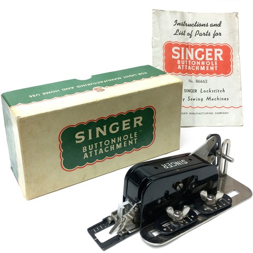 Singer knopflocher apparat - singer,