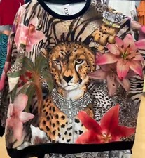 Sweatshirt Longshirt Druck