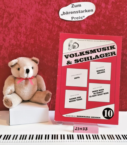 Volksmusik schlager heft - "volksmusik, schlager"