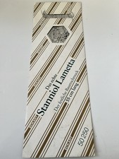 4 Pakete STANNIOL LAMETTA, Vintage Christbaumschmuck,silber