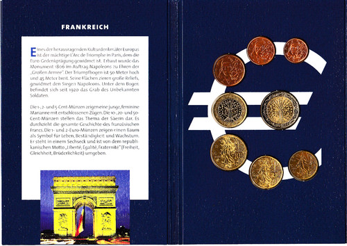 Frankreich euro kms - euro,