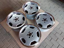 MERCEDES E KLASSE W 124 ORIGINAL AMG FELGEN 7.5J + 8.5 J x 17  ZOLL TOP ZUSTAND 