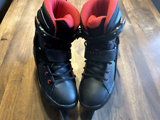 Schlittschuhe Größe 40 Oxelo Fit 500 Jungen/Herren schwarz/rot wenig genutzt 