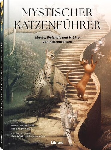 Mystischer katzenführer - katzenführer, |
