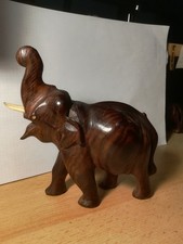 Elefant aus Holz Höhe 12,5 cm