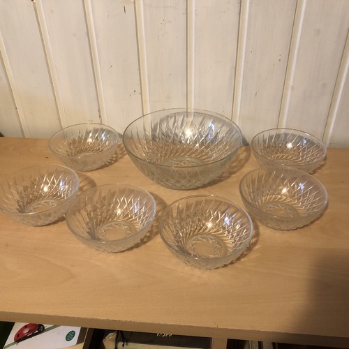 Teiliges set glasschalen - 7,