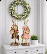 Hasen Kaninchen Figur Mann