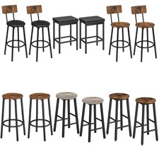 HOOBRO 2er Set Barhocker Barstuhl Tresenhocker Küchenhocker Hocker Thekenstuhl 