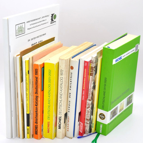 Briefmarkenliteratur konvolut - briefmarkenliteratur,