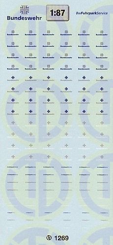 1269 decals bundeswehr - 1269,