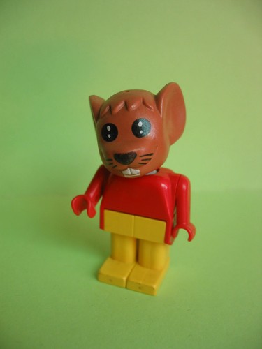 Lego fabuland figur - figur, maus