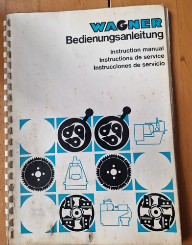 Wagner bedienungsanleitung - wagner,