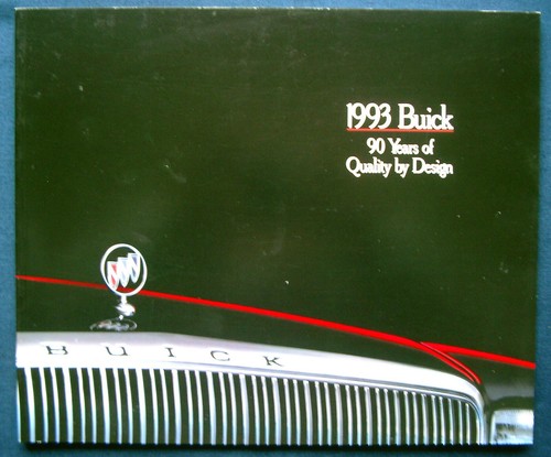 Prospekt brochure 1993 buick - brochure,