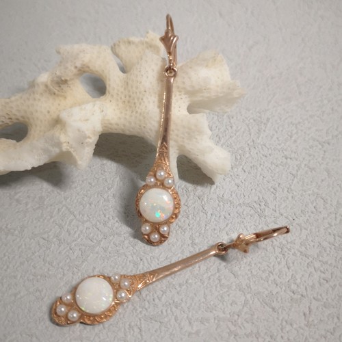 Jugendstil opal schmuck - opal,