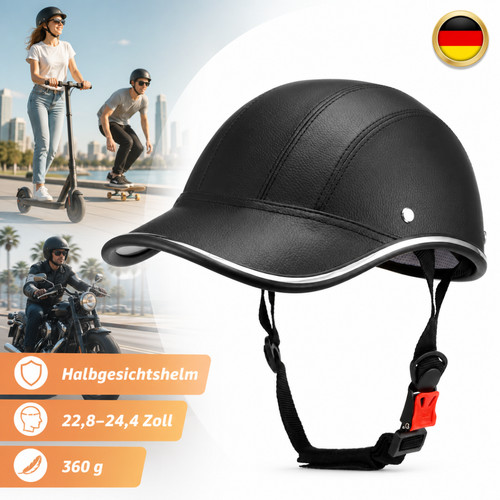 Motorradhelm halbschale - motorradhelm,