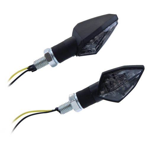 Led mini blinker race schwarz - led,