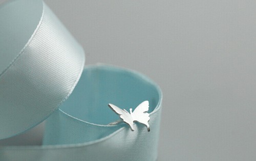 Damen ring schmetterling - damen,