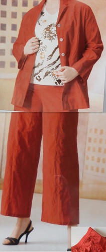 Hose jacke damen - hose, Übergröße
