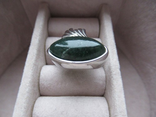 Grüner aventurin ring - aventurin,