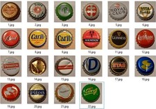 Kronkorken, Bottle Caps aus