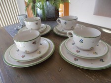 4 x Gedecke Pfalzkeramik