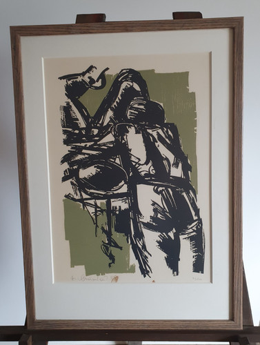 Gemälde grafik lithografie - gemälde,