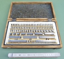 87 Endmaße Endmaßkasten