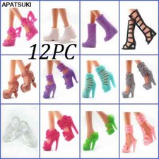 12Paare/Satz Mode Puppe Schuhe