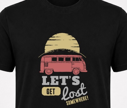 Shirt let get lost - t-shirt, let’s