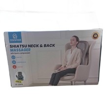 COMFIER Shiatsu Massagesitzauflage Knet Rollen Vibrations Massage Chairs Luxus B