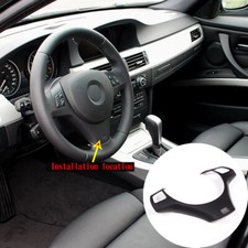 Mattschwarze Lenkrad Blende