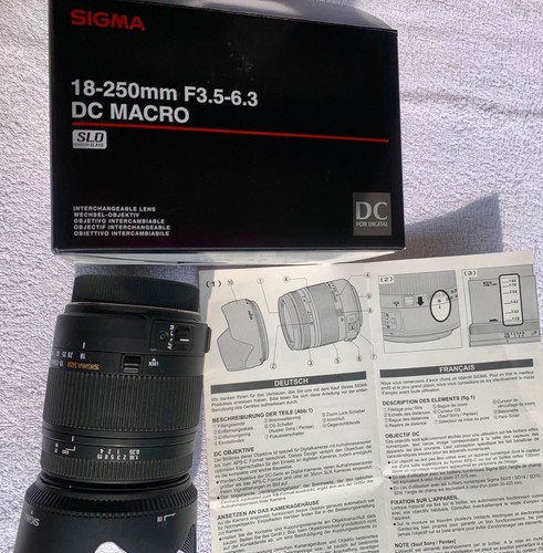 Wechsel objektiv sigma - 18, -250