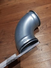 90° Bogen Winkel Lüftungsrohr Wickelfalzrohr mit Dichtung Durchmesser 150mm