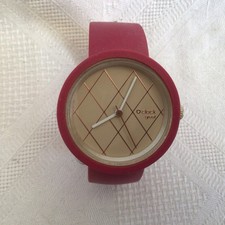 O bag *O clock great* Uhr - Farbe Sangria - helles rot - Größe M