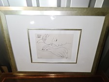 Picasso Druck Litho im Druck