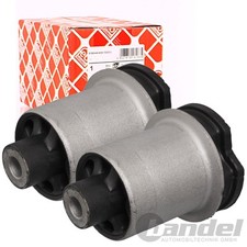 2x FEBI LAGERUNG, ACHSKÖRPER HINTERACHSE BEIDSEITIG passend für AUDI A4 (B5)