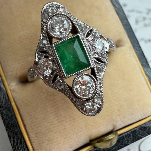 Ring des art deco 585 - ring,