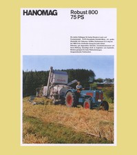 HANOMAG Robust 800 Traktor mit 75 PS  Schlepper