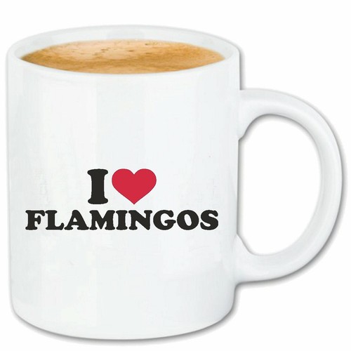 Kaffeetasse love flamingo - love,