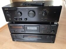 Onkyo Stereoanlage Bausteine 2x80WattRMS Verstärker+6f-CD-Wechsler+Kassettendeck