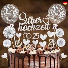 23 Stück Tortendeko