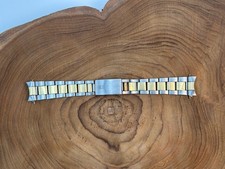 ROLEX Oyster Bracelet Armband Stahl/Gold 14k 7836 358 Endlinks Rare 20mm