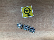 3x Halteklammern Tankentlüftung verzinkt *OPEL CIH OHV Kadett C Limo Coupé Aero