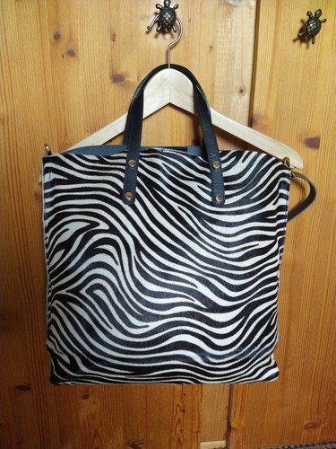 Leder shopper tasche - leder-shopper-tasche, mit