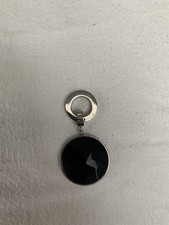 Leonardo Anhänger Schwarz Rund