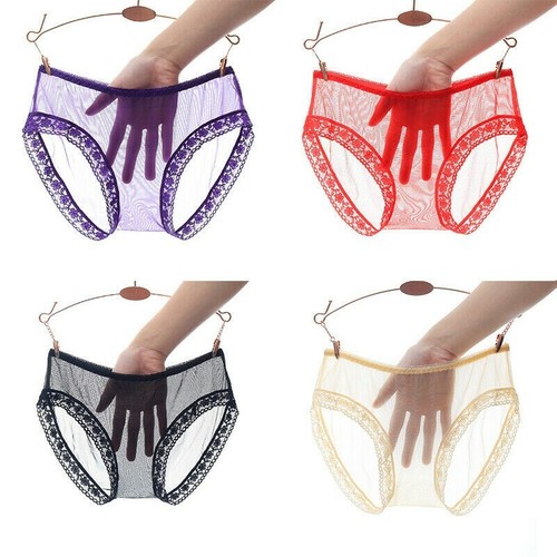 4pcs durchsichtig damen spitze - durchsichtig,
