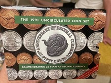 1991 Uncirculated Coin Set