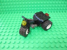 Lego 1 x Motorrad Trike Quad 30187c01 schwarz mit weißen Felgen  (030322K)