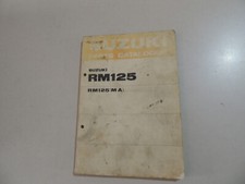 Ersatz  Teile Katalog  Suzuki RM 125 1975-1976 parts catalogue de pieces